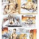 Мультяшные горячие комиксы для взрослых с сексуальной крошкой, сосущей хуй